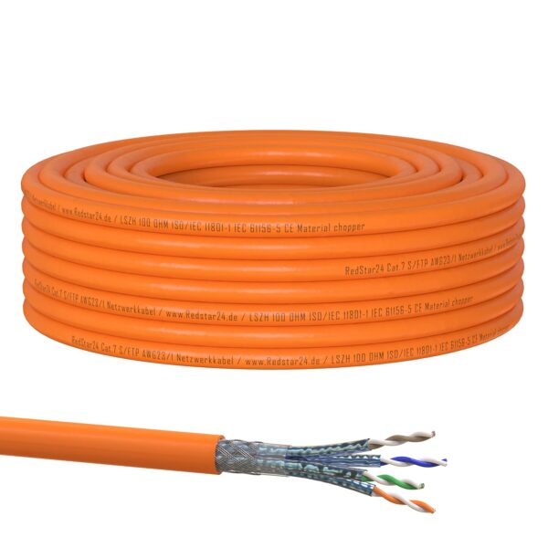 CAT 7 Verlegekabel 30m Netzwerkkabel
